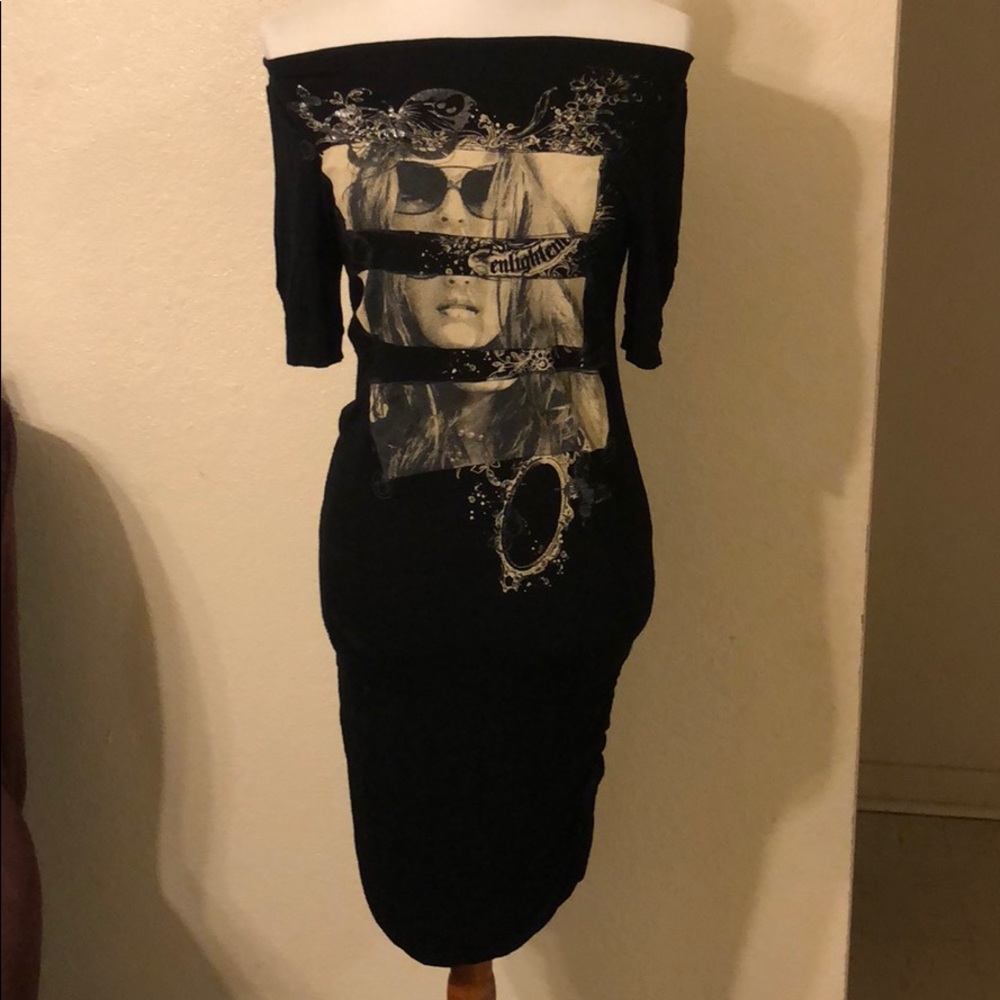 Enlightenment black dress